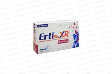 Picture of Erli Plus Xr 12.5/1000mg Tab 7x2s